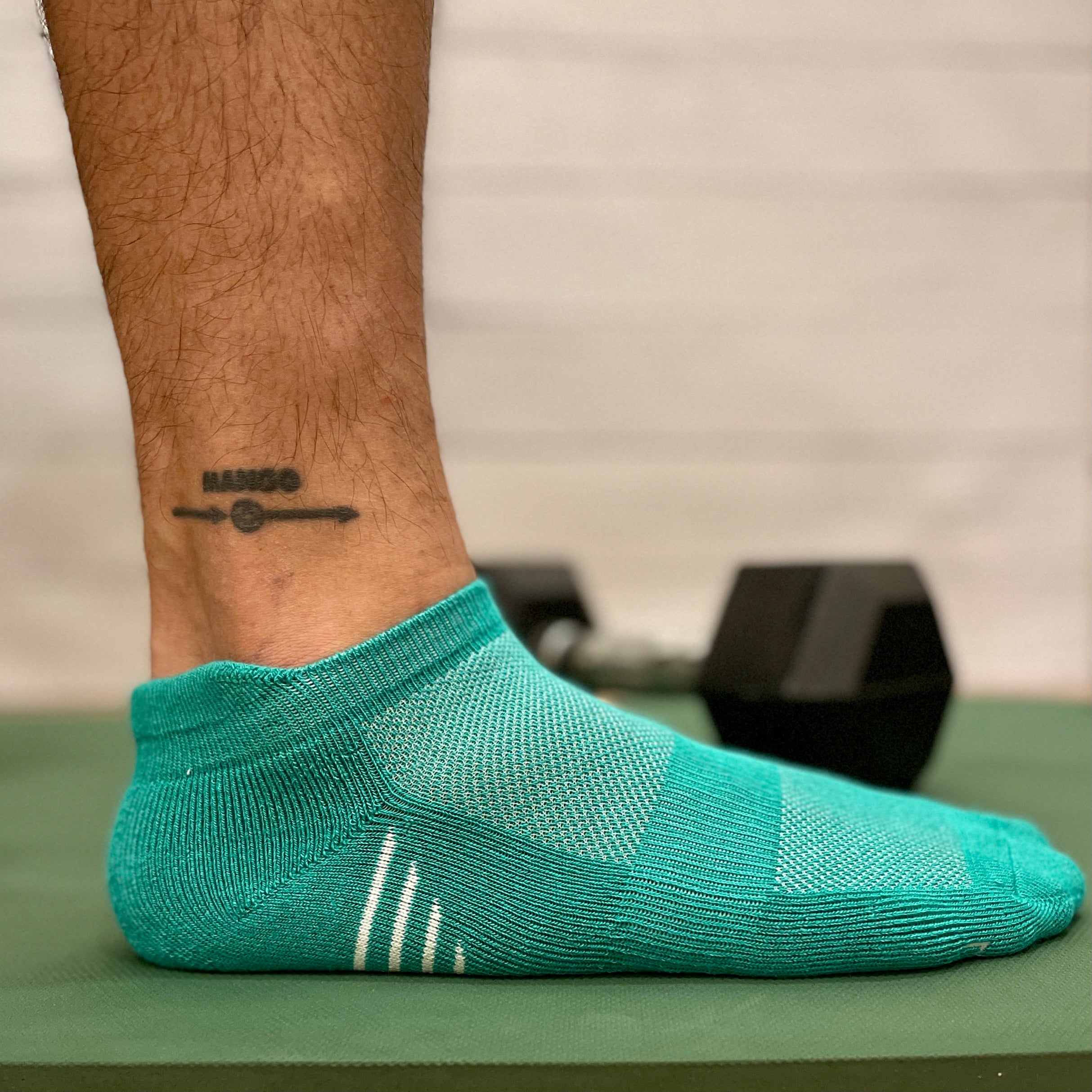 Green Sports Bamboo Socks For Men