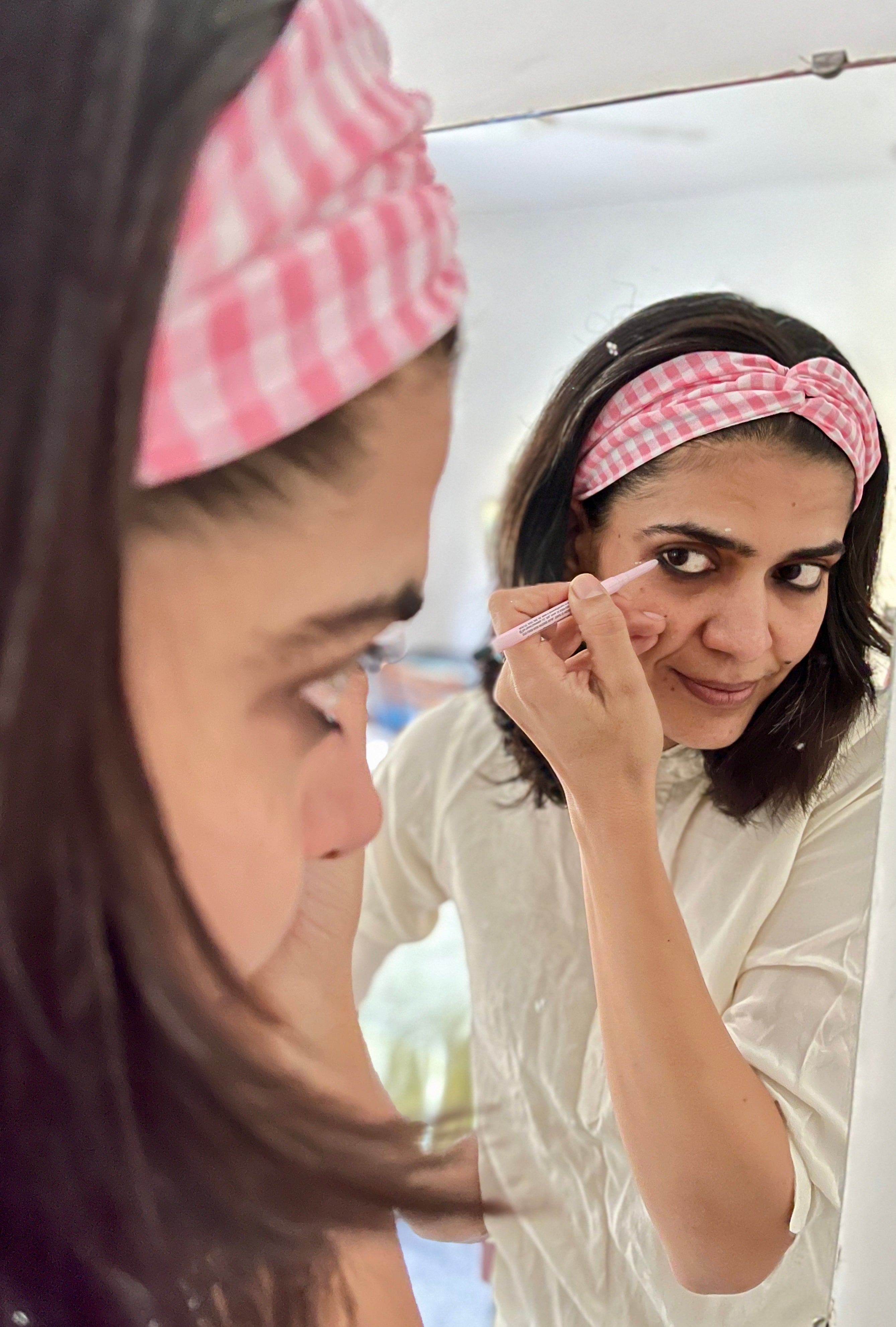 Checks the way pink Combo