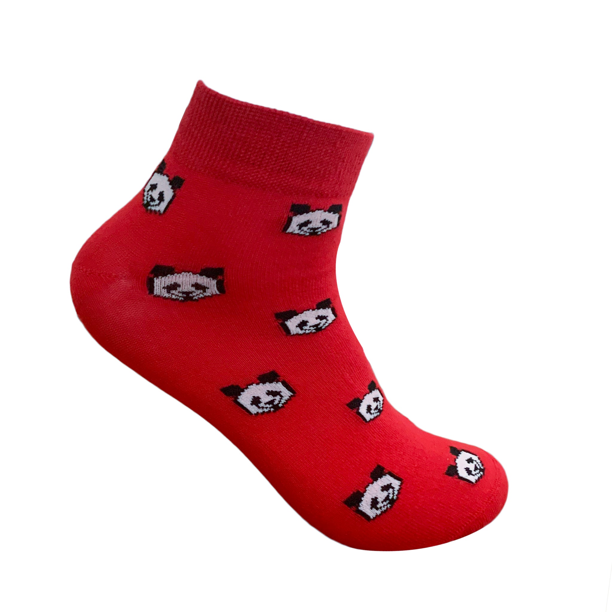 Panda Express - Red Men's Ankle Socks