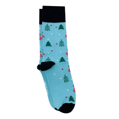 Green X’mas Men's Crew Socks