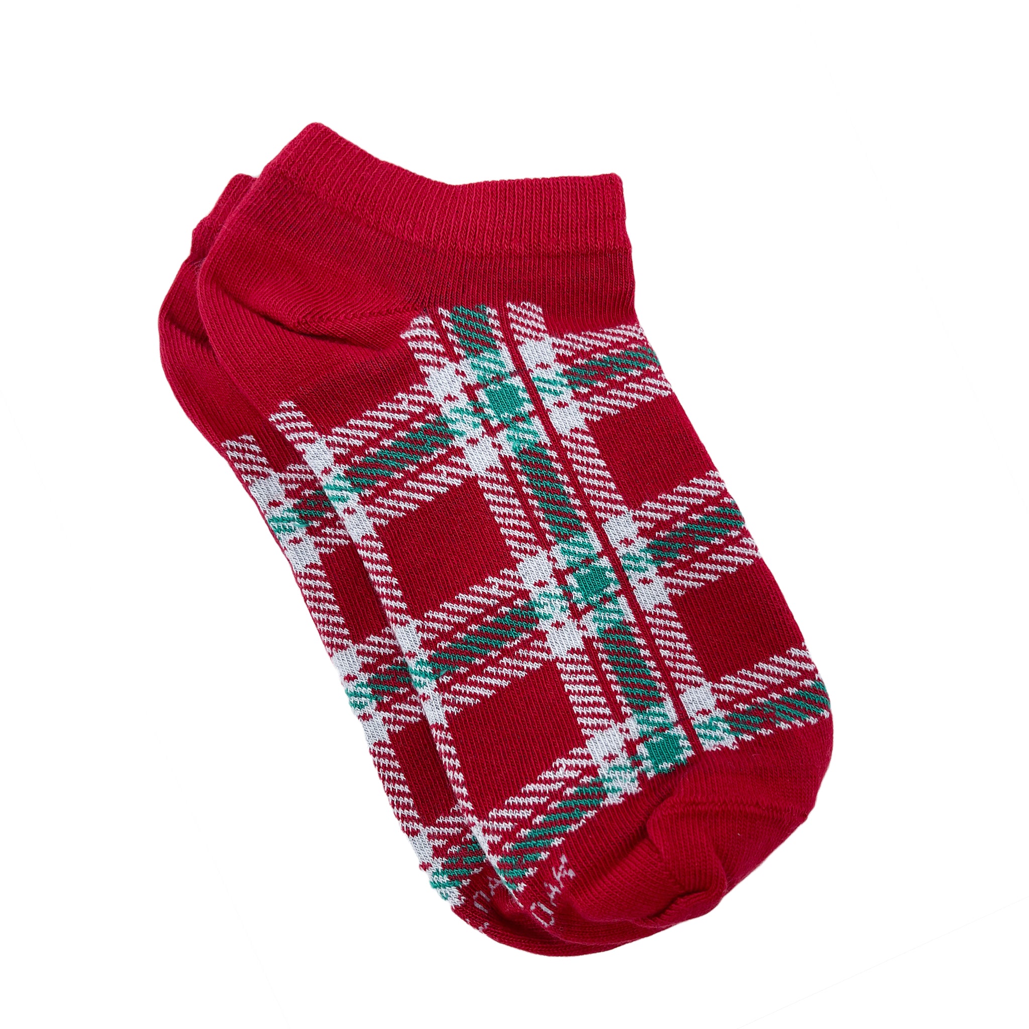 Plaid Up Ankle Socks for Women