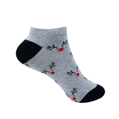 Red Nose Rudolph Men & Women Matching Socks