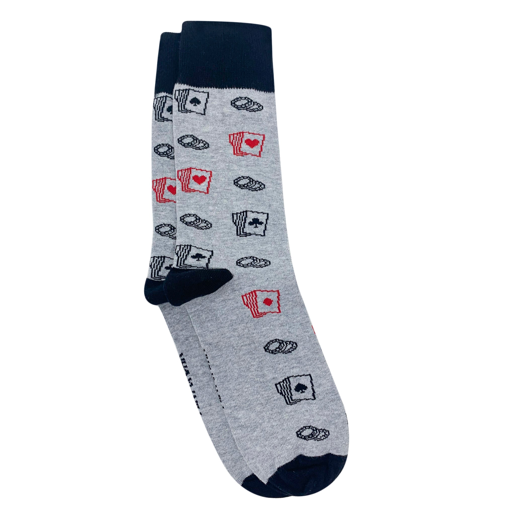 Poker Men's Crew Socks