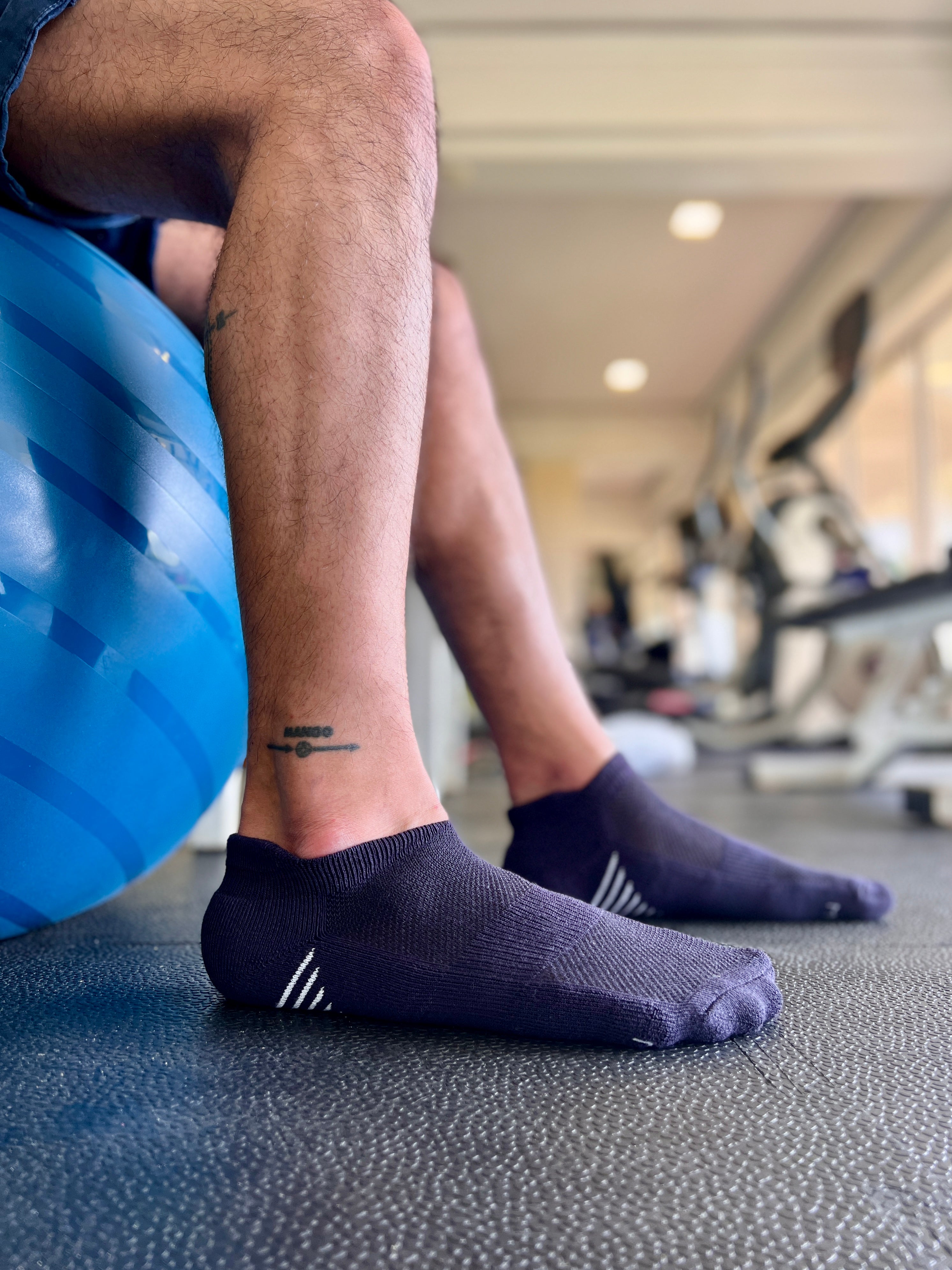 The Gym Edit Set Of 2 Bamboo Socks For Men