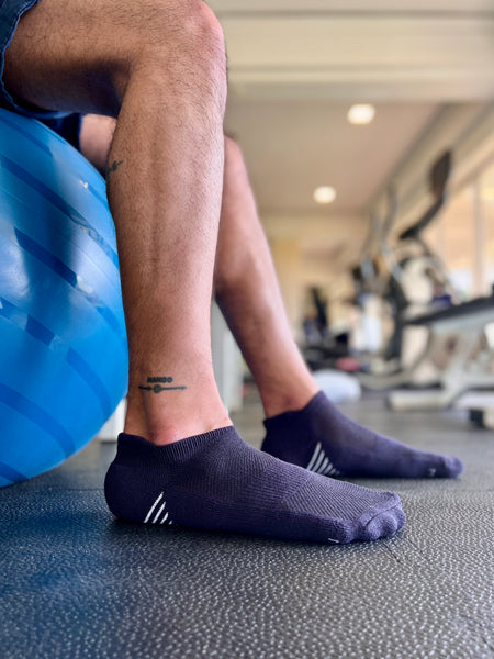 Workout Essentials Set Of 5 Bamboo Socks For Men
