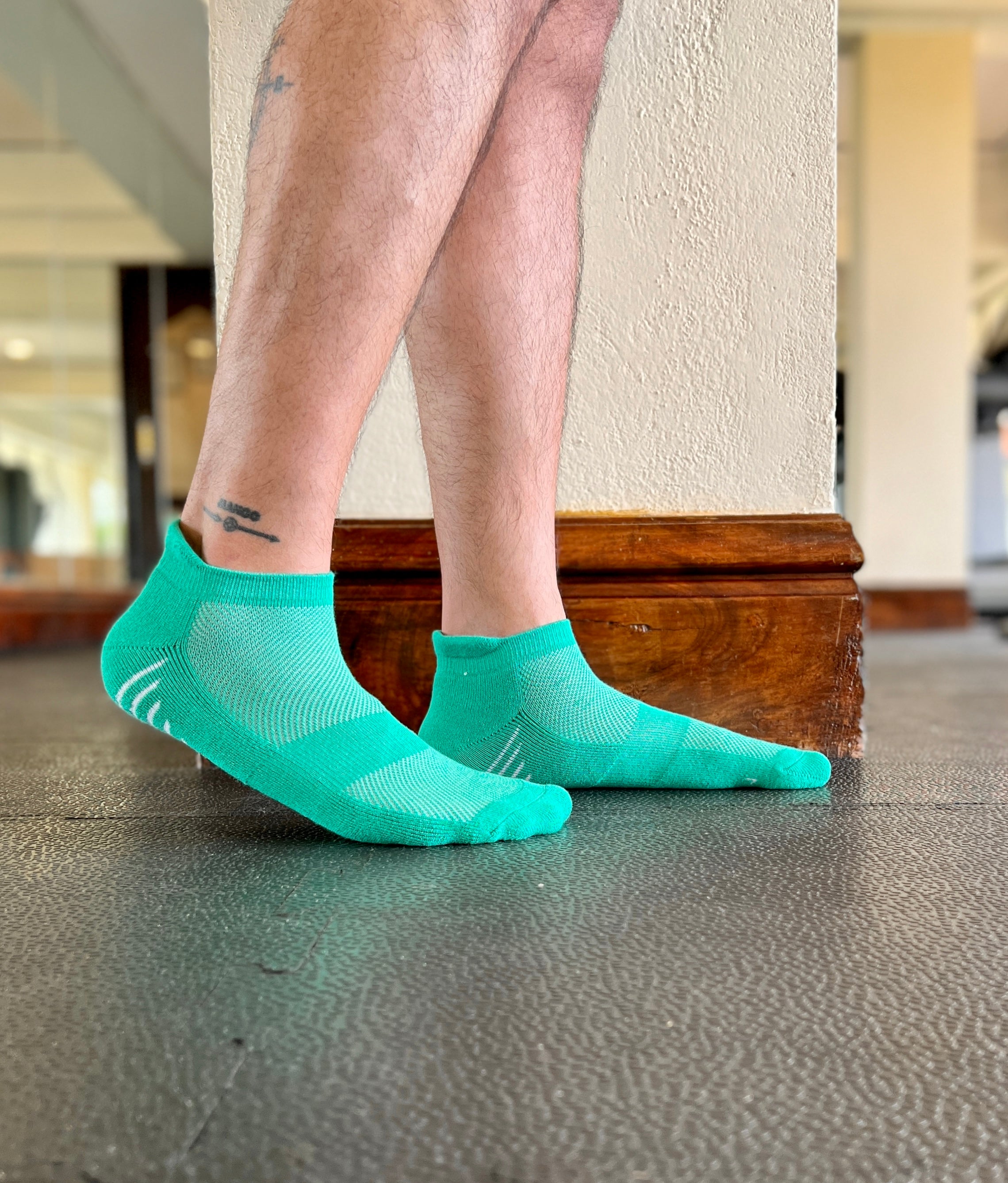 The Gym Edit Set Of 2 Bamboo Socks For Men