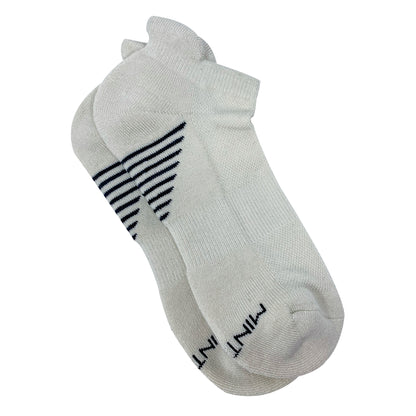 Off White Bamboo Sports Socks For Men