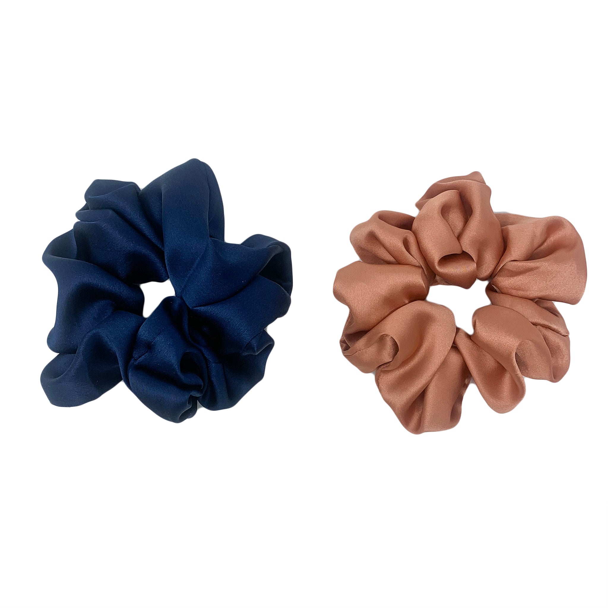 Solids Set Of 2 Scrunchies