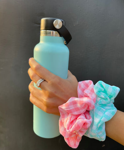 Love for Checks Scrunchies