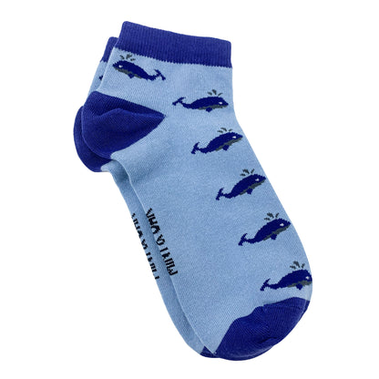 Oh, Whale Men's Ankle Socks