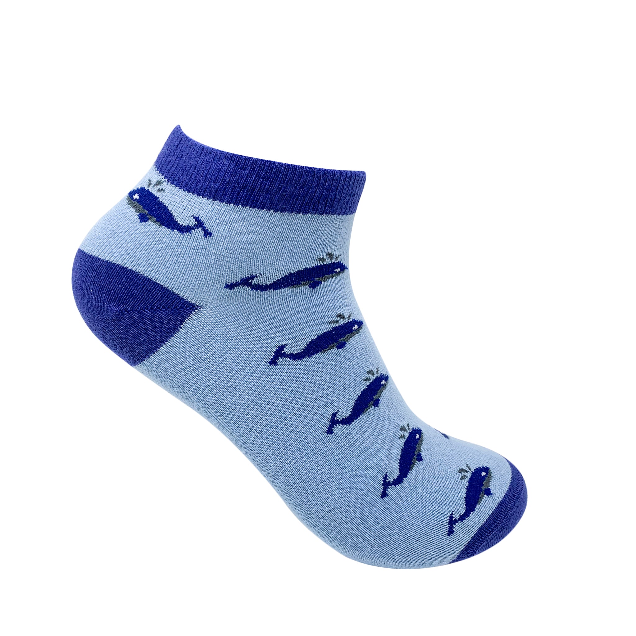 Oh, Whale Men's Ankle Socks