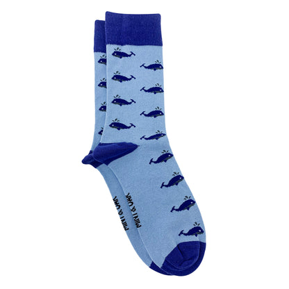 Oh, Whale Men's Crew Socks