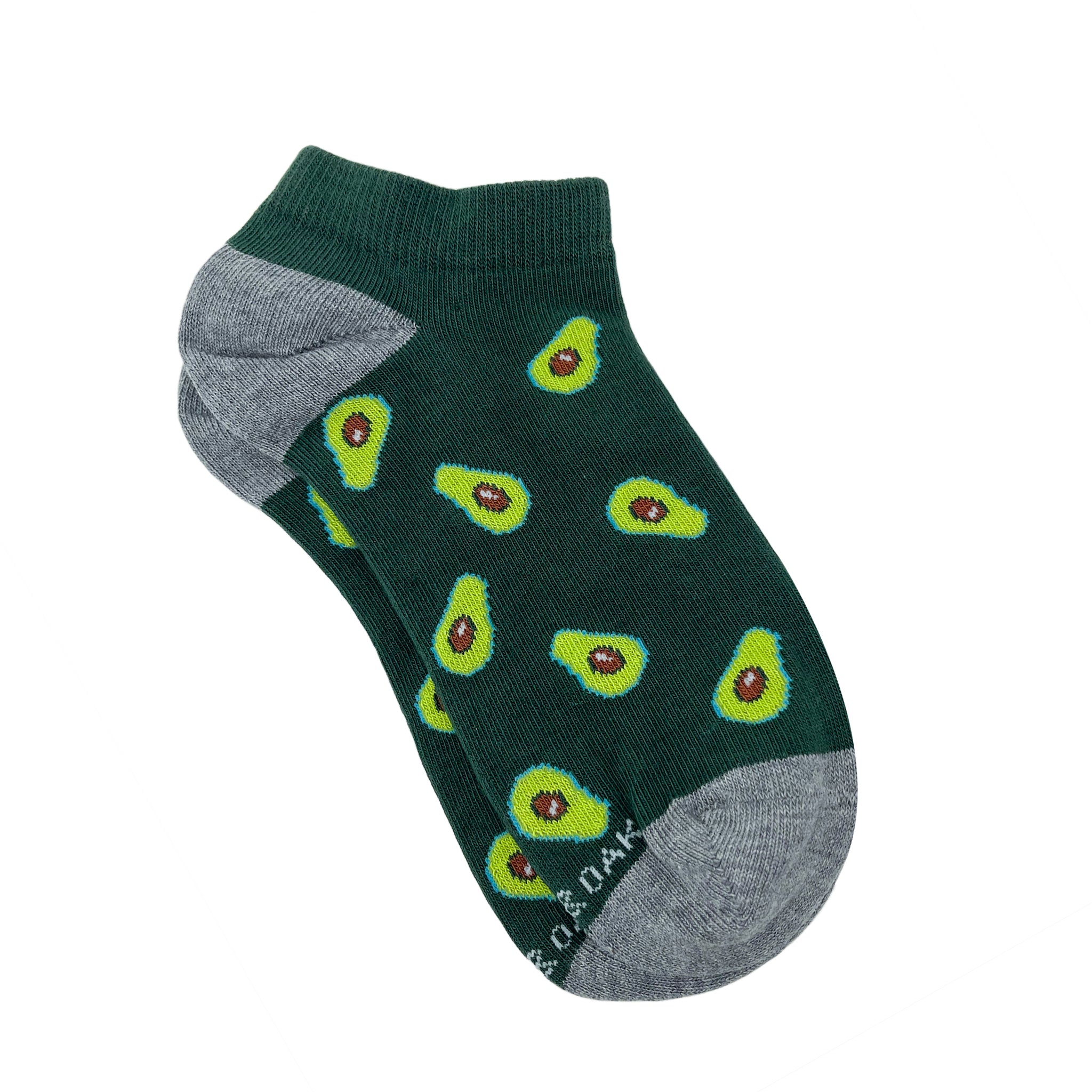Avocado on Toes Ankle Socks for Women