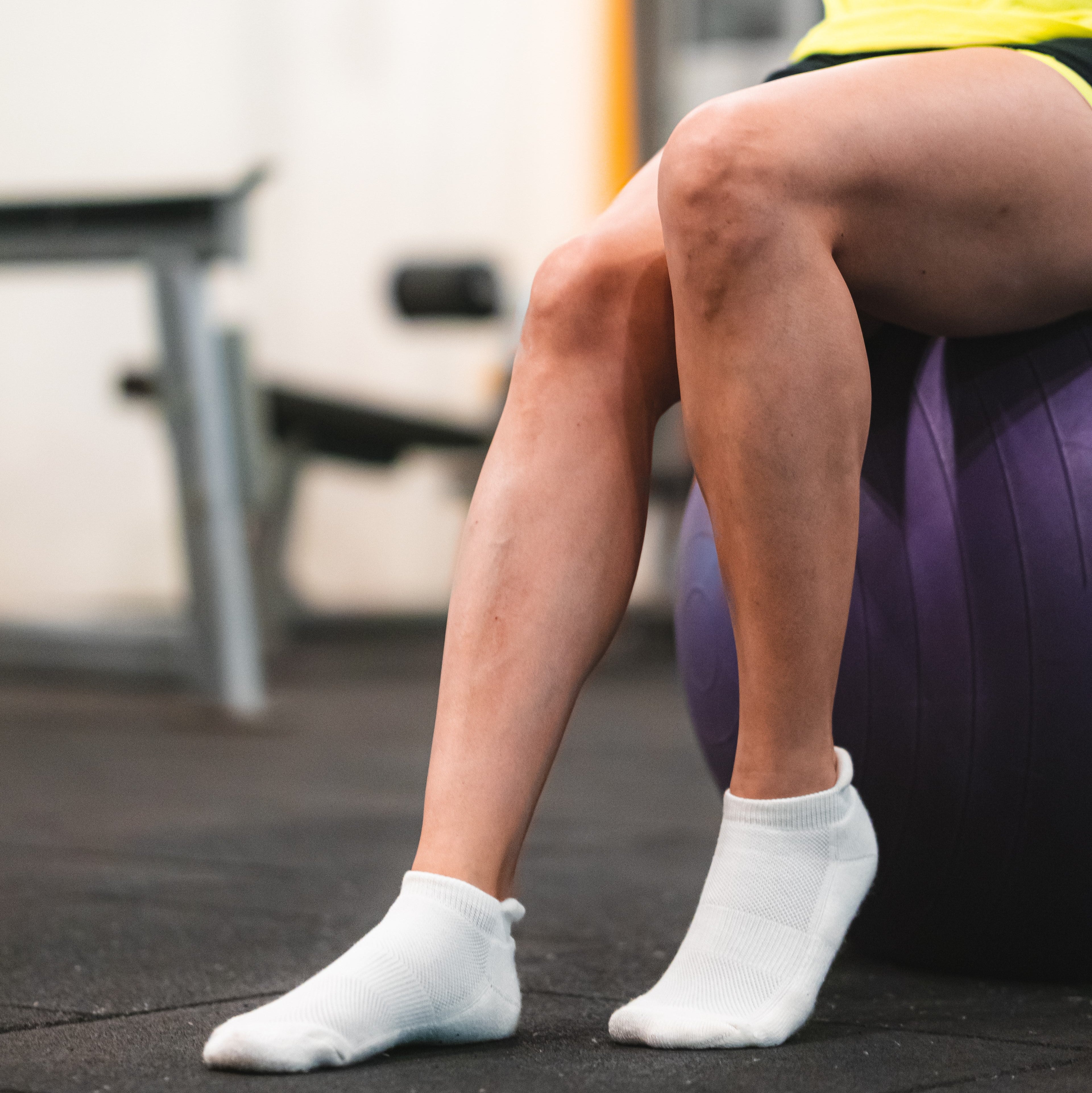 Bamboo Sports Socks For Women - Off White