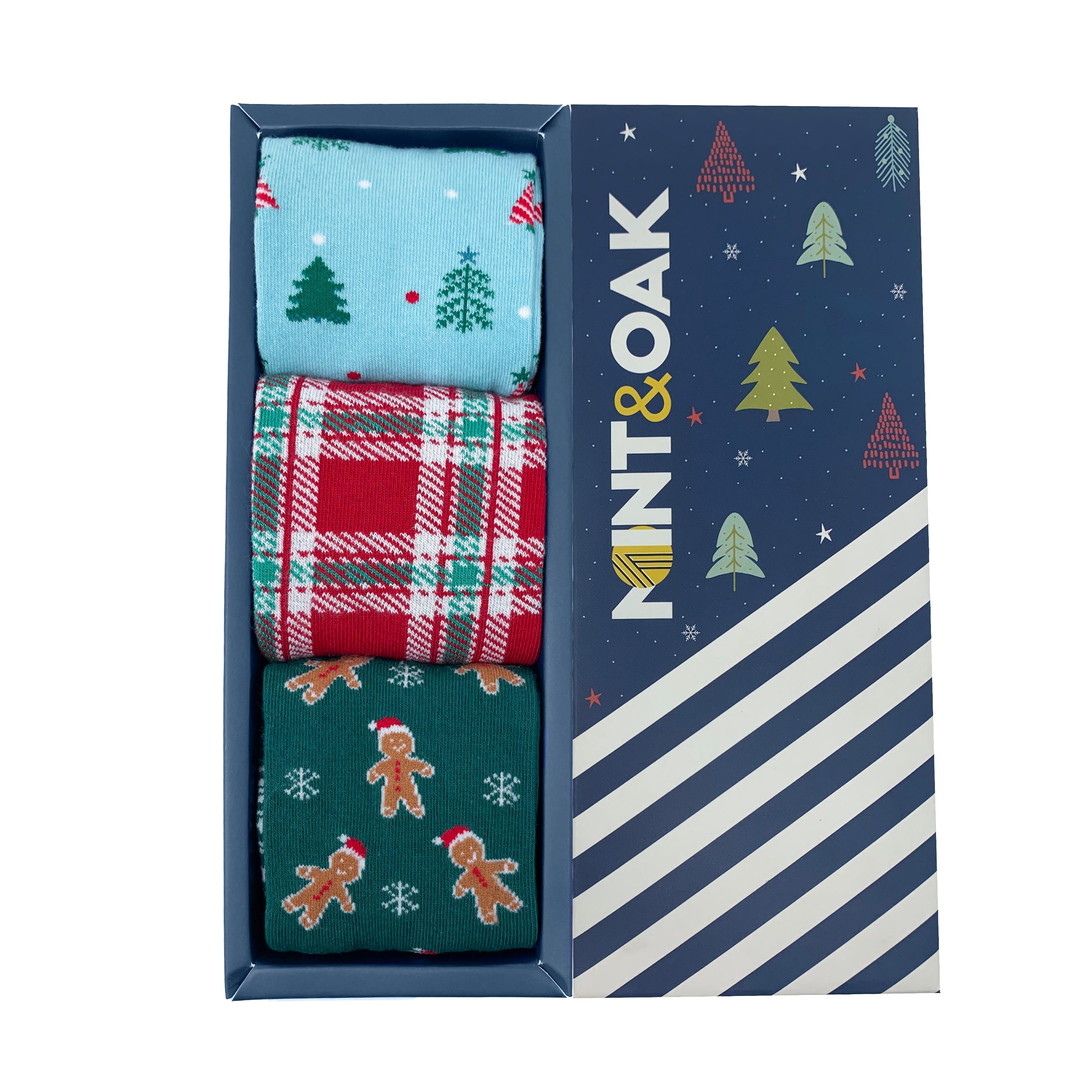 The Holiday Staple Set-of-3 Crew Socks for Men