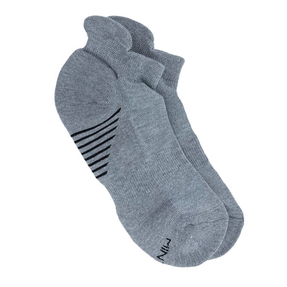 Grey Bamboo Sports Socks For Men