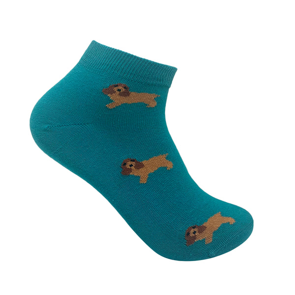 Cocker Spaniel Ankle Socks For Men