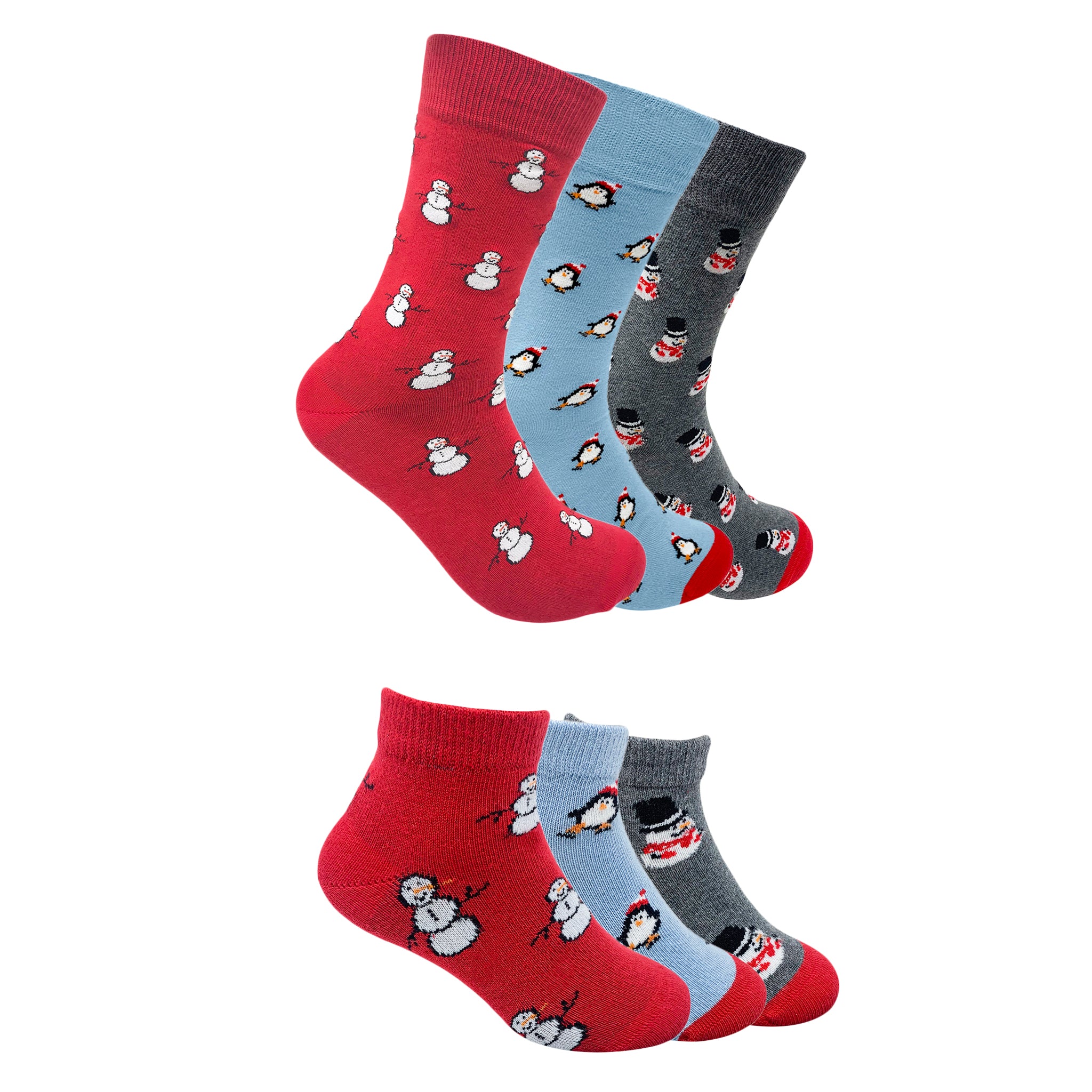 Ho Ho Ho Matching Socks For Daddy & Kids