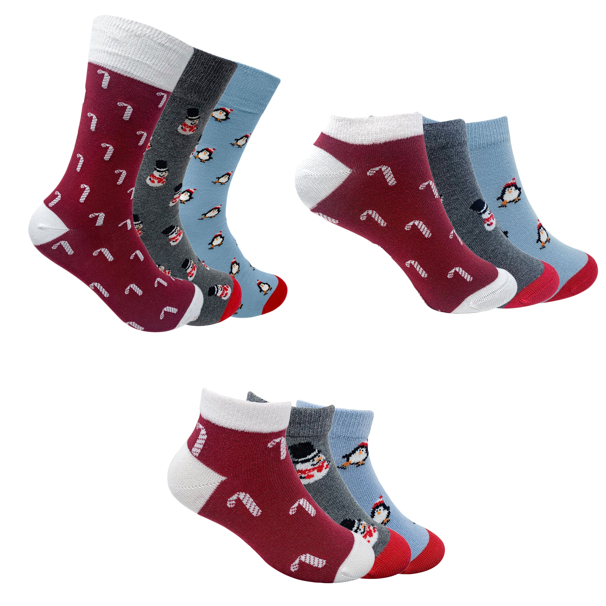 Christmas Ready Matching Set For Men, Women & Kids - Set of 9