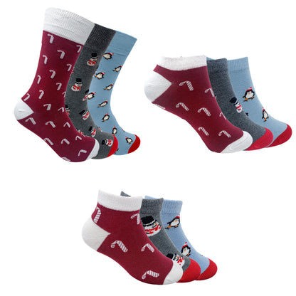 Christmas Ready Matching Set For Men, Women & Kids - Set of 9