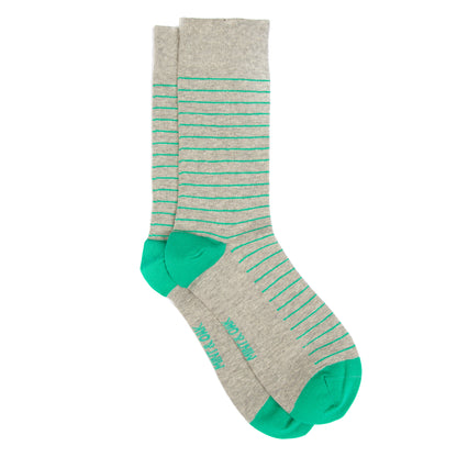 GREEN STRIPES - Mint & Oak