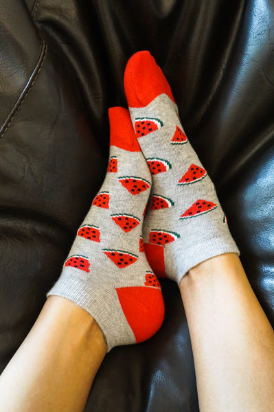 What-A-Melon Socks For Women